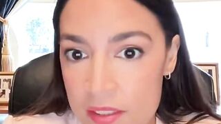 LOL: AOC Rips One While Talking about Israel and Palestine on Live Call.