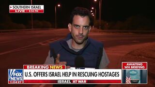 Fox News was Live when Israel Captured One of the Hamas leaving the Now Famous Rave