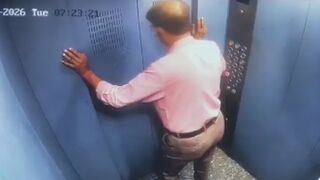 Man narrowly escaped serious injury after a residential lift suddenly plunged