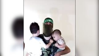 BREAKING: Hamas Shows Fighters Keeping Israeli Children as Human Shields in Gaza.