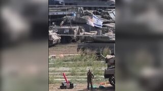 Israel Troops and Tanks ready for Invasion of Gaza.....