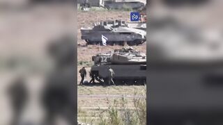 Israel Troops and Tanks ready for Invasion of Gaza.....
