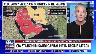 CIA station at the U.S. Embassy compound in Riyadh was struck by an Iranian drone yesterday.