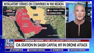 CIA station at the U.S. Embassy compound in Riyadh was struck by an Iranian drone yesterday.