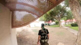 Hamas Terrorist Films his Own Death during the First Attack on Israel