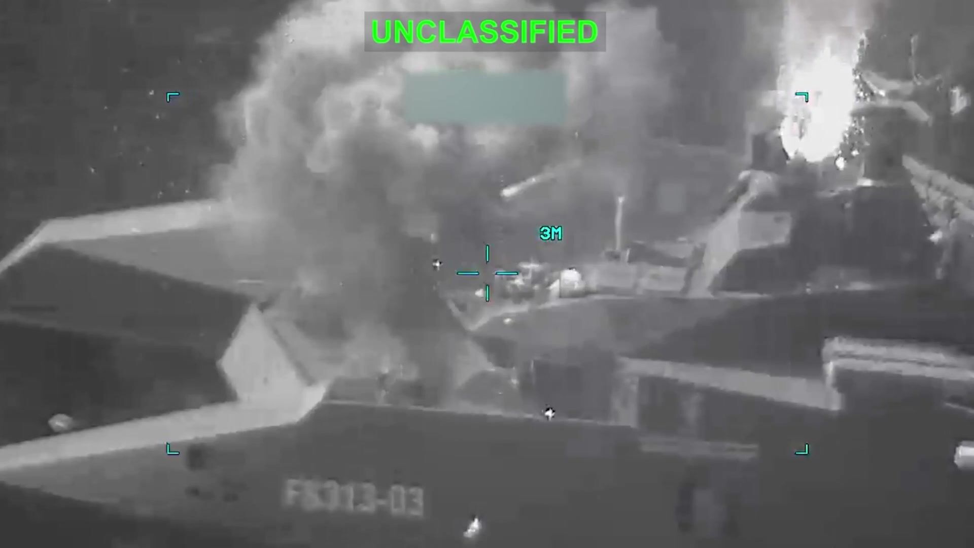 U.S.forces have struck or sunk to bottom of ocean more than 20 ships from the Iranian