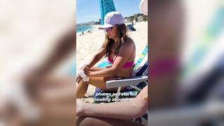 Two giant oarfish, rarely seen deep sea fish, washed ashore on a beach in Mexico.