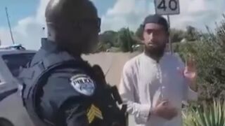 Texas Iman got very angry when he saw a fellow Muslim talking to a Christian preache