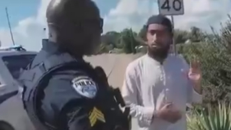 Texas Iman got very angry when he saw a fellow Muslim talking to a Christian preache