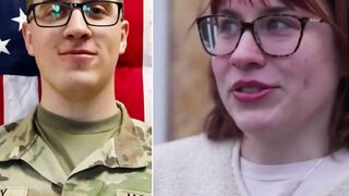 The sister of 20-year-old Sgt. Declan Coady, who was killed in the Kuwait attack, breaks down in tears