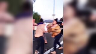 Family vs Family in this Epic Road Rage Showdown (Must Watch)