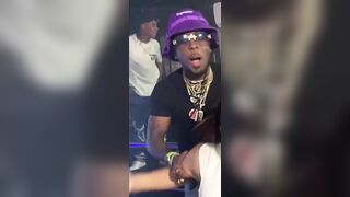 She is definitely not taking it easy