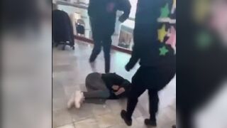 Shock Video shows White Kid Badly Beaten in the Mall (Wait for it)