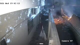 Gas Leak Explosion is Crazy As House Roof Collapses In Pindigheb