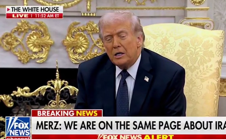 Can't blame Israel, Trump now says iran was going to attack us first