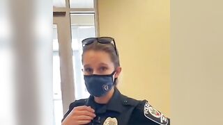 Lady Stands Her Ground at Bank against Mask Wearing Teller.