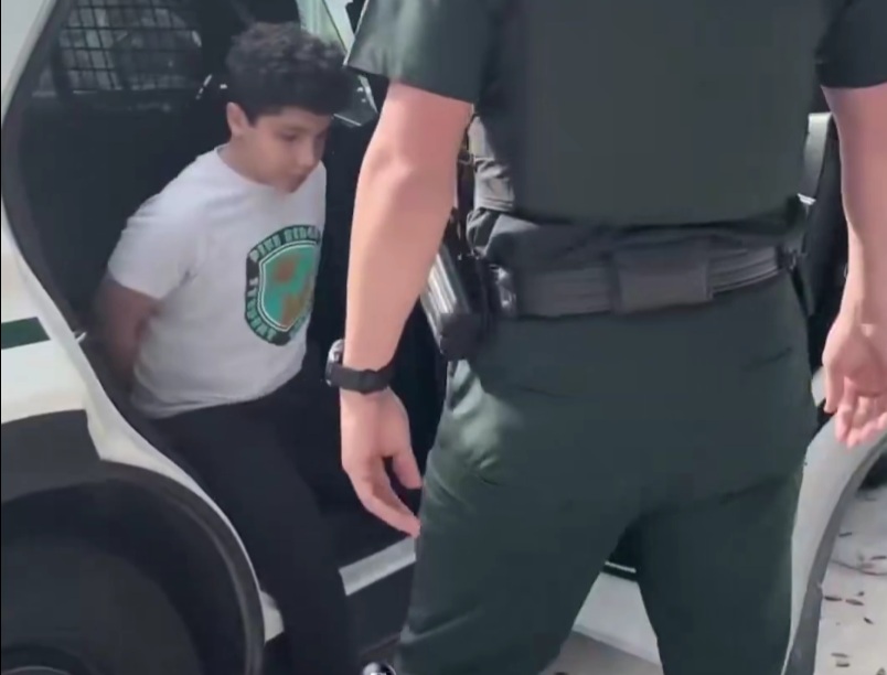 Ten Year Old Perp Walk