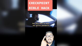 LIFE HACK: Learn How to Use Your Bible to Get Out of a Checkpoint