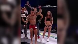 MMA Fighter Breaks Ring Card Girls Jaw After Terrible Judges Decision...