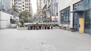 Chinese company employees punished for missing their yearly performance targets