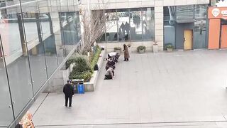 Chinese company employees punished for missing their yearly performance targets