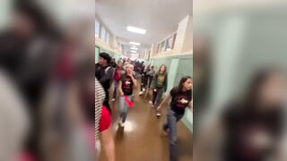Welcome to Public Schools in 2023 Where the Kids Openly March the Halls Calling for a Second Holocaust.