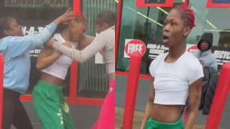 Fighting is like a right of passage for these ... ladies