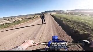 Scared horses = Attempted murder?