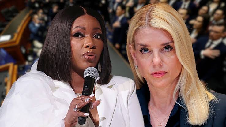 Pam Bondi delivers epic response after Jasmine Crockett unhinged rant