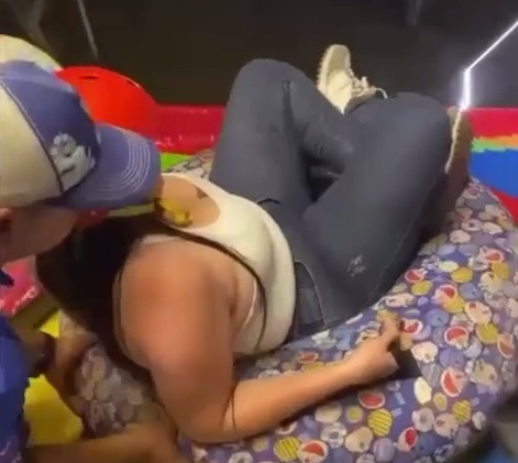 Extreme Water slide ends in Horror