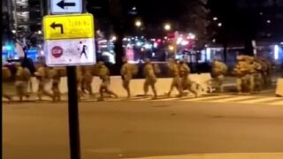 What’s really going on…? The streets of Washington DC Last Night