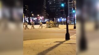 What’s really going on…? The streets of Washington DC Last Night