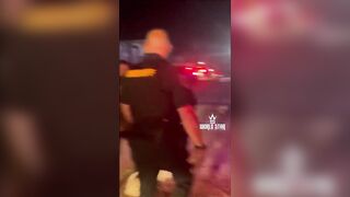 This Unhinged Sheriff was Just Itching To Use His Baton!