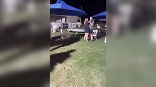 When His GF Got Back from the Buffett Line.... WAIT FOR IT!!
