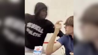 White Kid gets Beaten for NOT being Racist