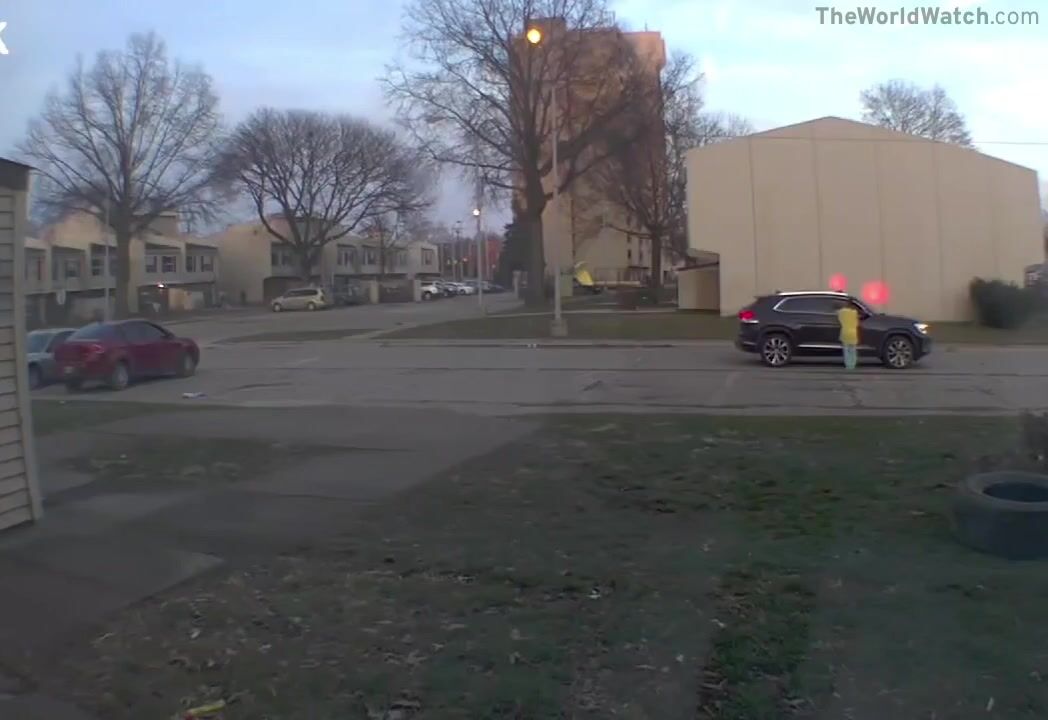 Shootout in Cleveland caught on Ring Camera on Friday