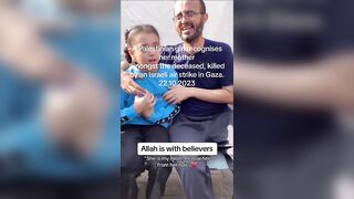 Little Girl recognizes her Mother among the Dead in Gaza "I know from her Hair"