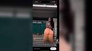 This Girl Posing for Social Media at a Restroom of a Dolphins Game , does that Bother You?