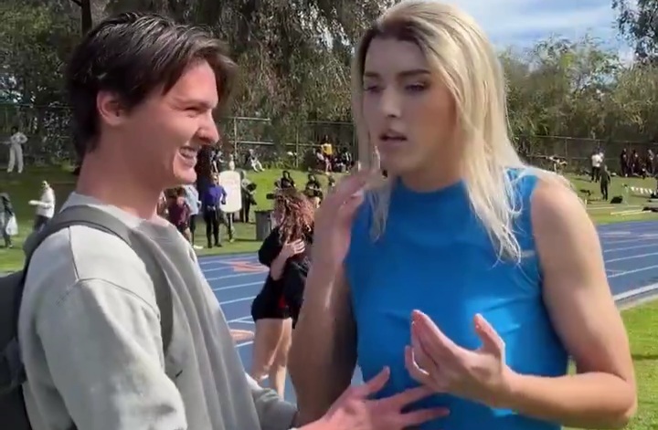 Average guy vs female athletes in a race