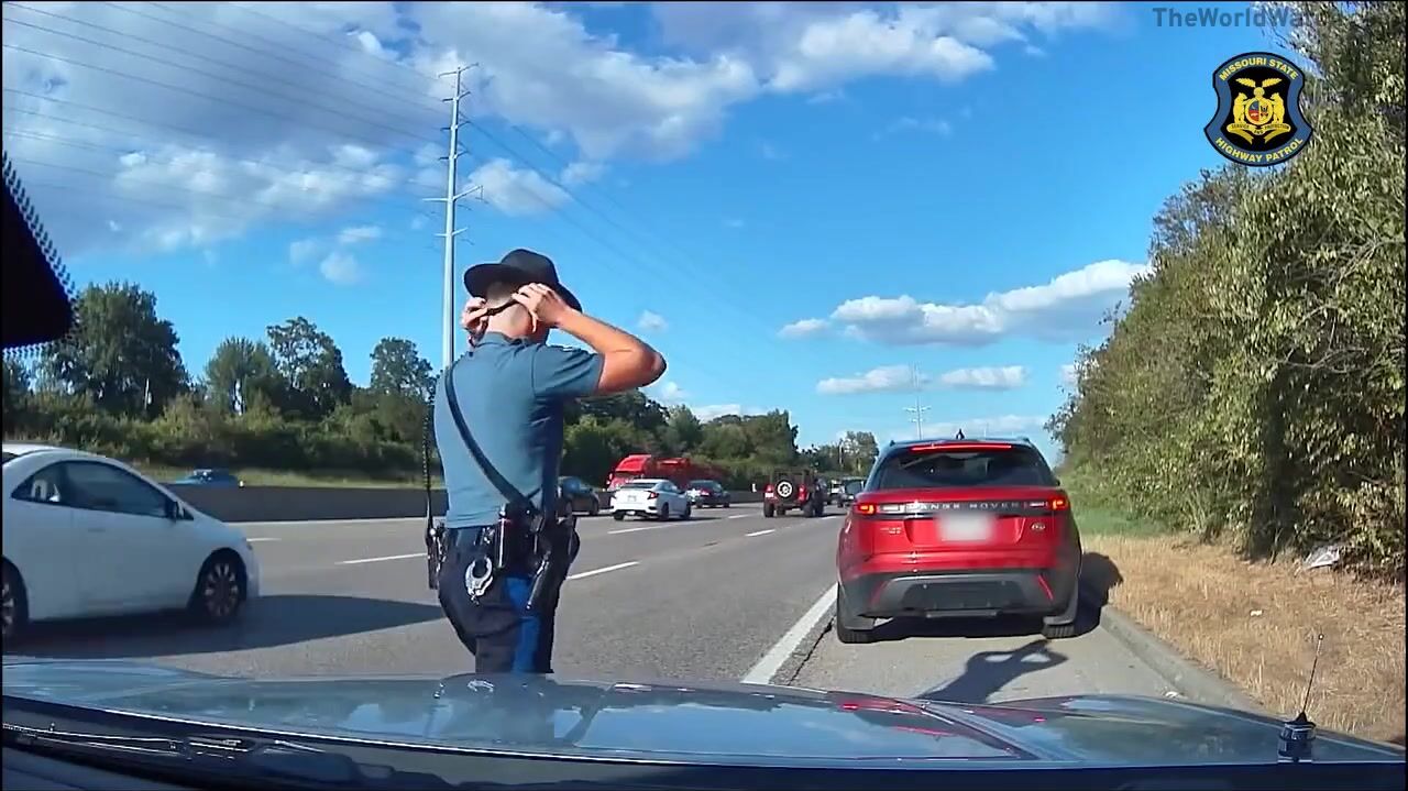 Highway patrol video reveals dramatic end to I-44 chase linked to Texas killing