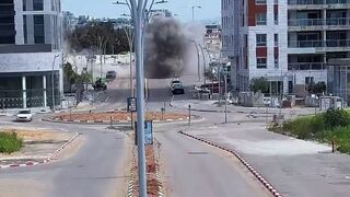 " an Iranian missile fell on the Or Yehuda area in central Israel."