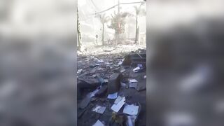 " an Iranian missile fell on the Or Yehuda area in central Israel."