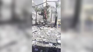 " an Iranian missile fell on the Or Yehuda area in central Israel."