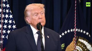 Reporter asks Trump why he is the only one saying US did not bomb School