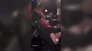 Pretty Girl is Attacked from Behind at the Movie Theatre