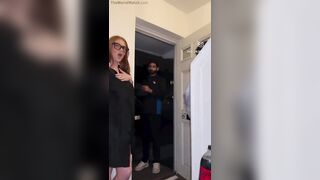 British Girls create extreme online controversy with this clip of them receiving a Pizza.