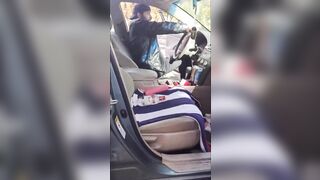 Woman Supposedly at Work Caught by Husband Cheating in a Car