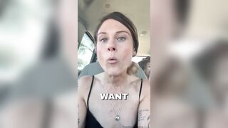 Notice her little kid in the back, I wonder what she will be like as she gets older