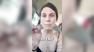 Notice her little kid in the back, I wonder what she will be like as she gets older