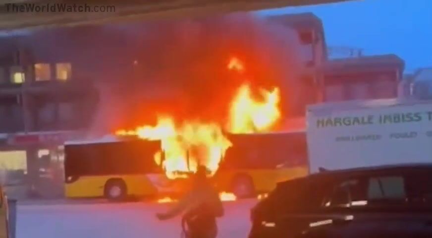 Switzerland-Albanian Muslim kills 6 people by setting himself on fire with petrol